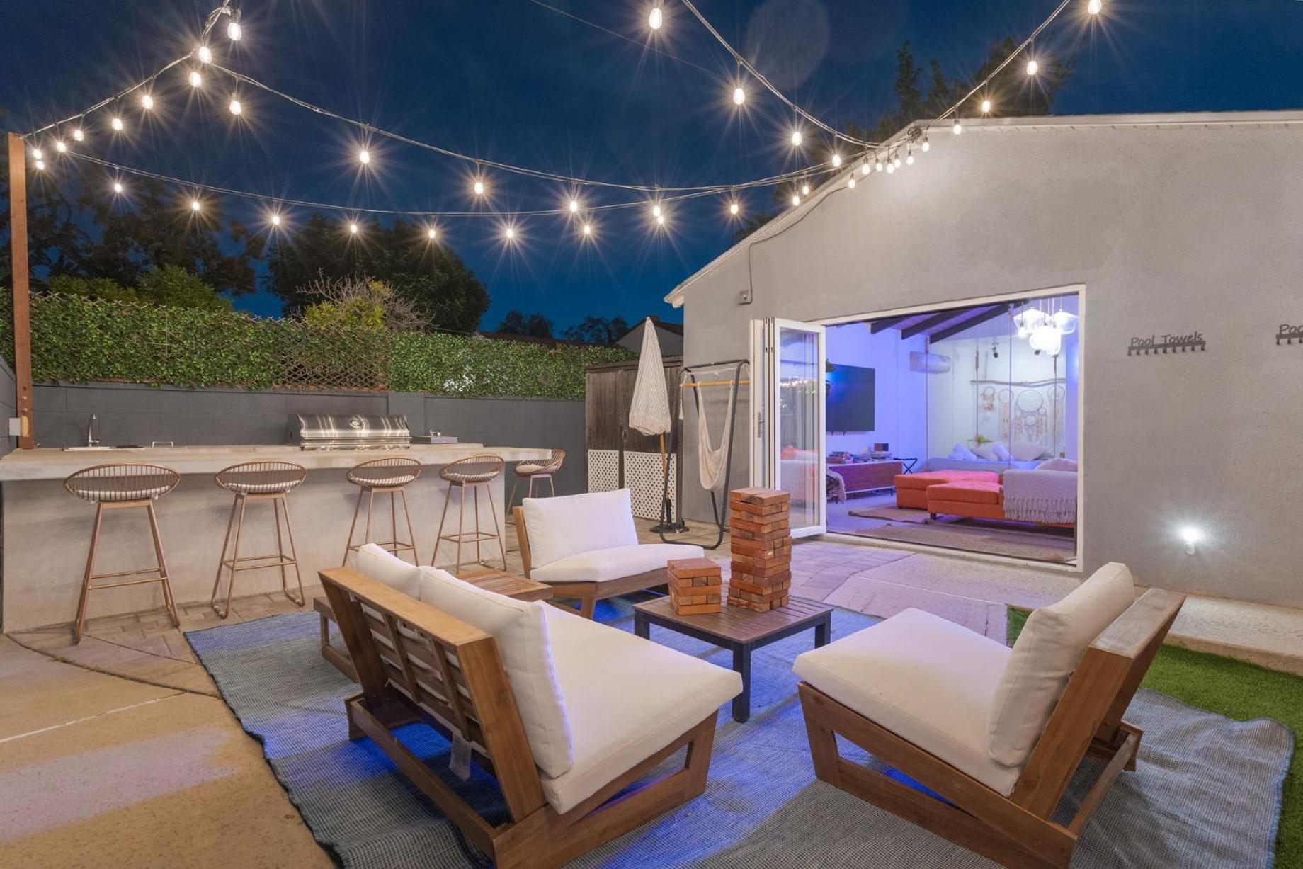 Angel&Rose Universal Hollywood Heated Pool House King Bed ลอสแอนเจลิส ภายนอก รูปภาพ